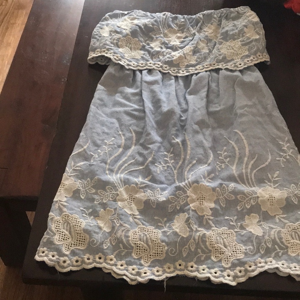 Strapless Summer Dress